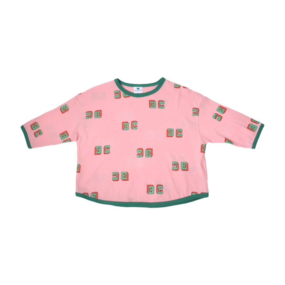 비앤씨 티셔츠 (핑크)
